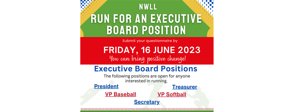 Click here if you wish to run for an executive position