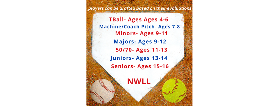 Player Divisions/Ages